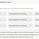 Extract Github prompt library at scale logo