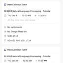From class schedule to Google Calendar bookings logo